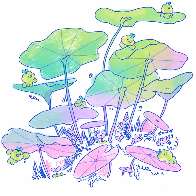 lilypad doodles 