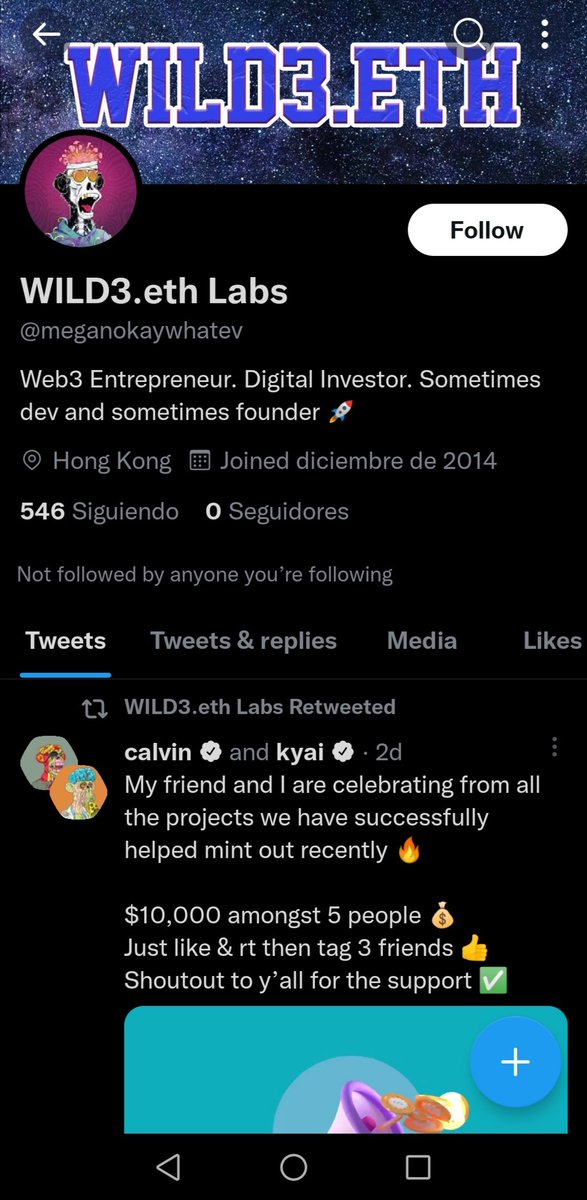 WILD3.eth Labs tweet media