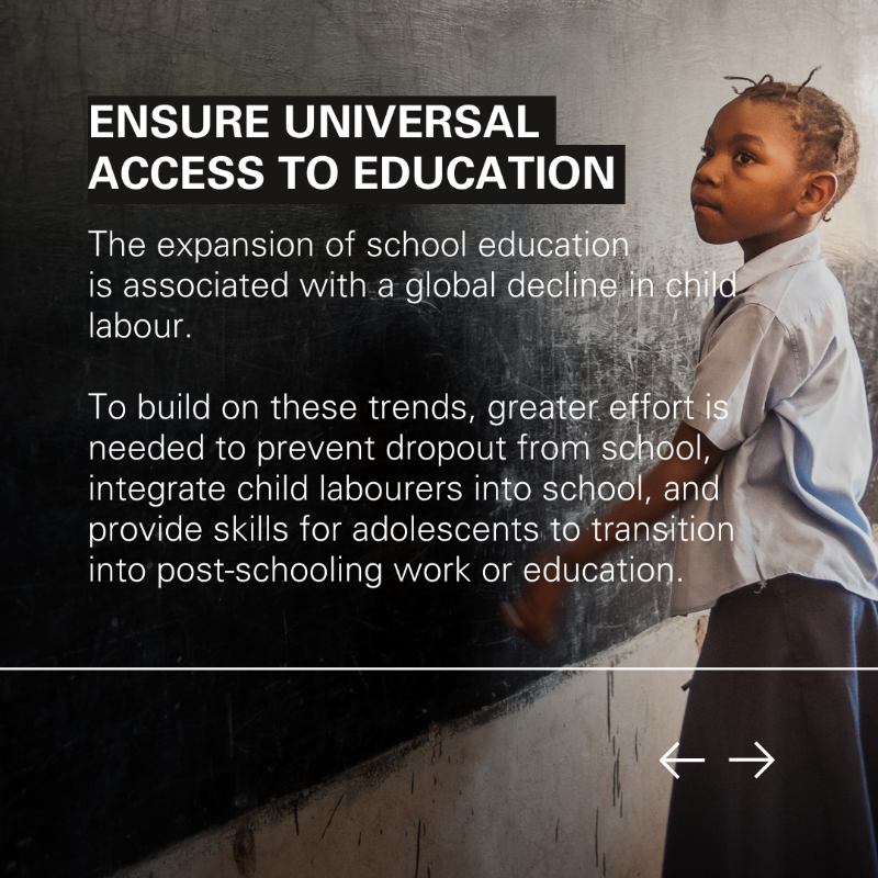 UNICEFInnocenti's tweet photo. 💡 Ending child labour must become a marker of human progress.

Our @T20Solutions policy brief makes  4⃣ recommendations for #G20 leaders on ending #ChildLabour ⬇️

📢 Join us in calling for inclusive growth, that leaves no child behind.

@FCDOInclusive