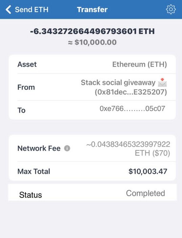 R_INFTTOP_'s tweet photo. $10000 in #ETH 

✅ RT &amp; FOLLOW "Done" https://t.co/gf1esV7DMz