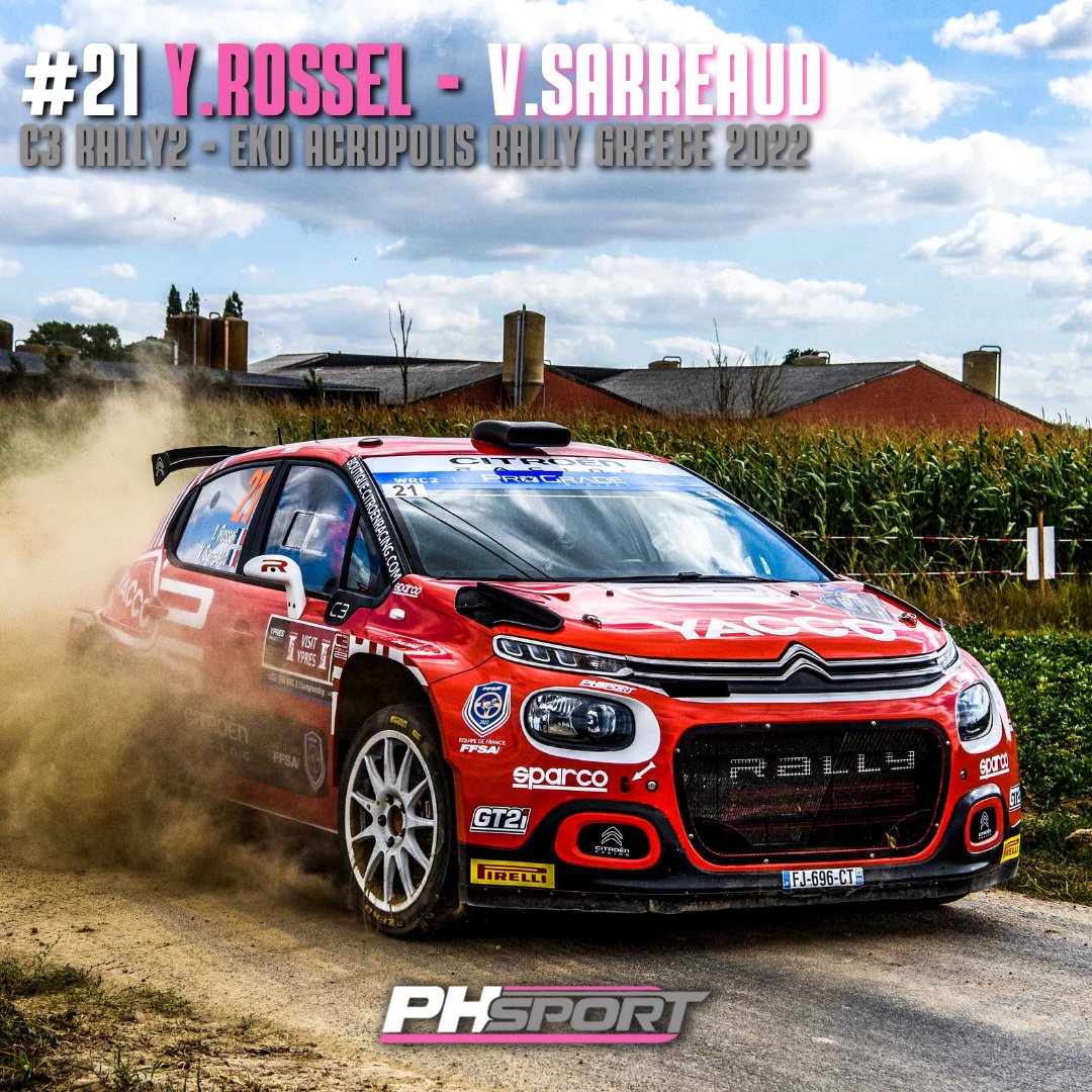 PH__Sport's tweet photo. EKO ACROPOLIS RALLY GREECE 2022 : Here we go ! 🤪 https://t.co/zwQPnjNI7E