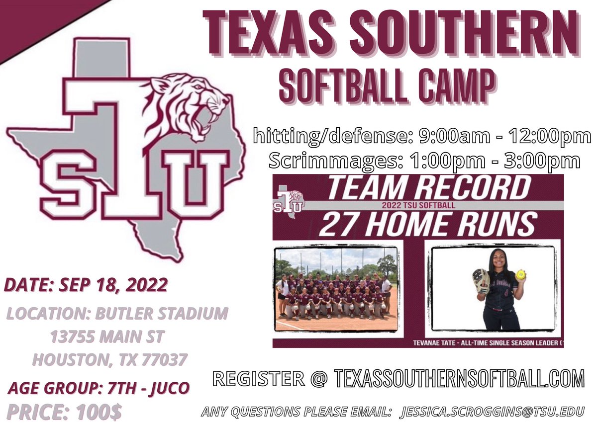 TSU Lady Tigers Softball tweet media