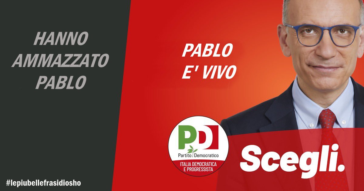 #Scegli. #navoltapetutte