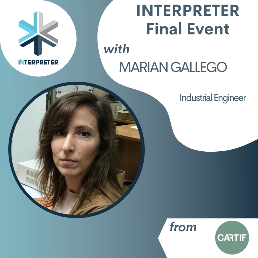 Interpreter2020's tweet image. Meet our speakers👋🏽

🎙️Marian Gallego from @CARTIFCT will present the optimal grid reconfiguration &amp;amp; self-healing tool! 

📩Register here: sustainable-energy-week.ec.europa.eu/sustainable-en…

#InterpreterFinalConference #EUSEW2022