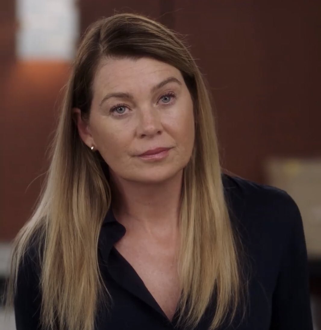 okay but chief meredith grey is serving