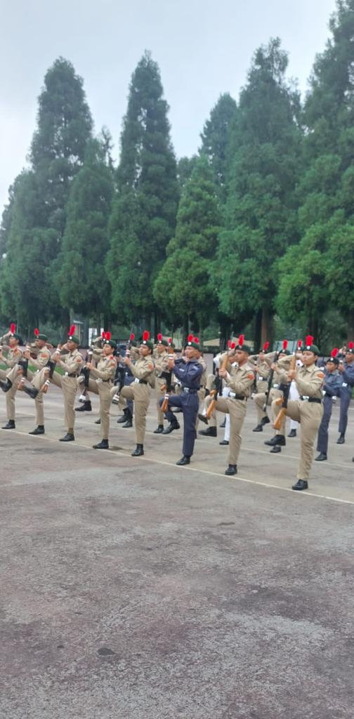 nccner's tweet photo. The Inter Group Competition (Drill) of NCC Dte NER is being conducted under the aegis of 41 Meghalaya Bn NCC, Shillong. “Contingent Drill Test” with and without a weapon was conducted at Shillong on 06 September 2022.@HQ_DG_NCC @proshillong @drajaykumar_ias @SpokespersonMoD https://t.co/xjixhS1Qjr