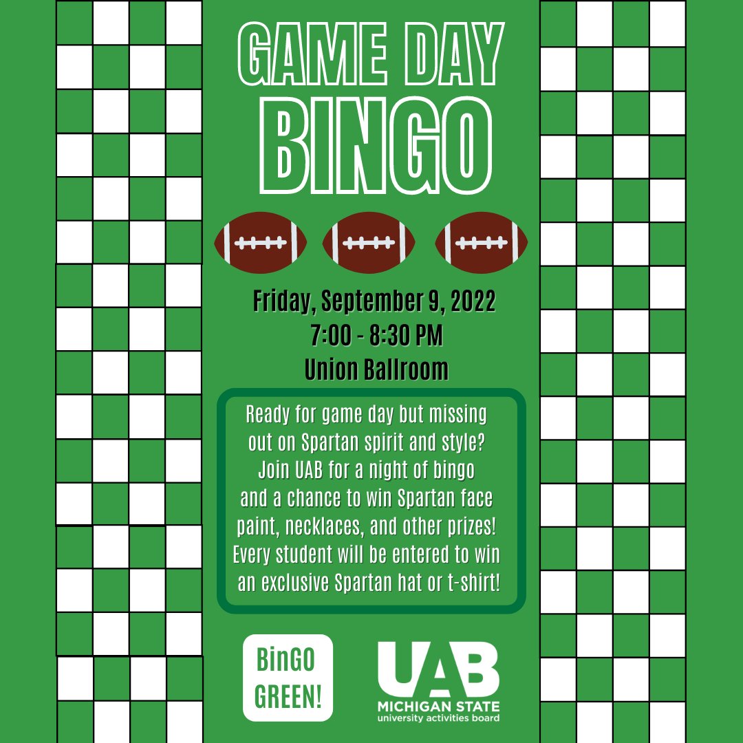 University Activities Board At Michigan State Uabatmsu Twitter