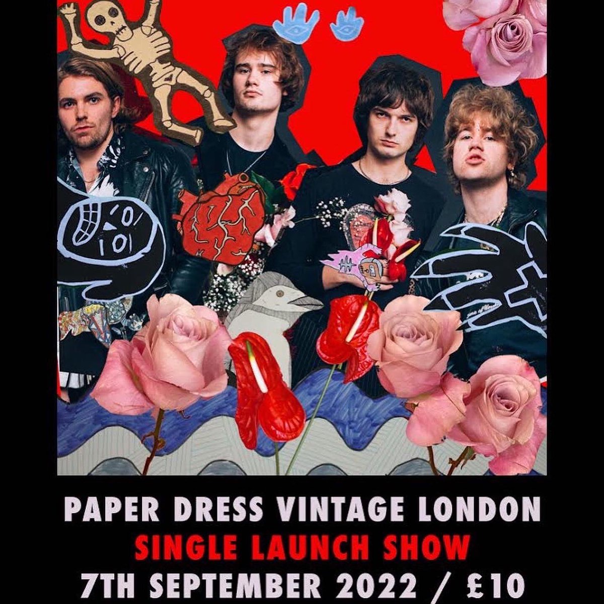 thevelvethands1's tweet image. last london headline show of the year tomorrow @ paper dress vintage 😍 we’ve got quite good at playing after the summer so get your tickets now ❤️
@paperdressed @This_Feeling @scottsmenswear