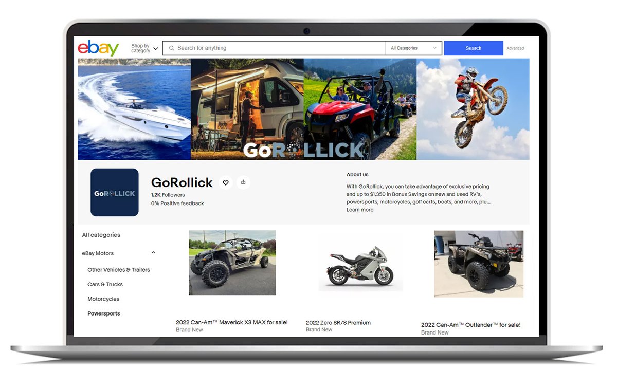 Dealernews's tweet photo. Claiming to dealers a new and efficient way to list powersports inventory on its shared platform, @GoRollick and @eBayMotors latest integration has actually been incubating for the past six months. https://t.co/6WFHQzbf90
#gorollick #rollick #ebaymotors https://t.co/tTSJVlTBSi