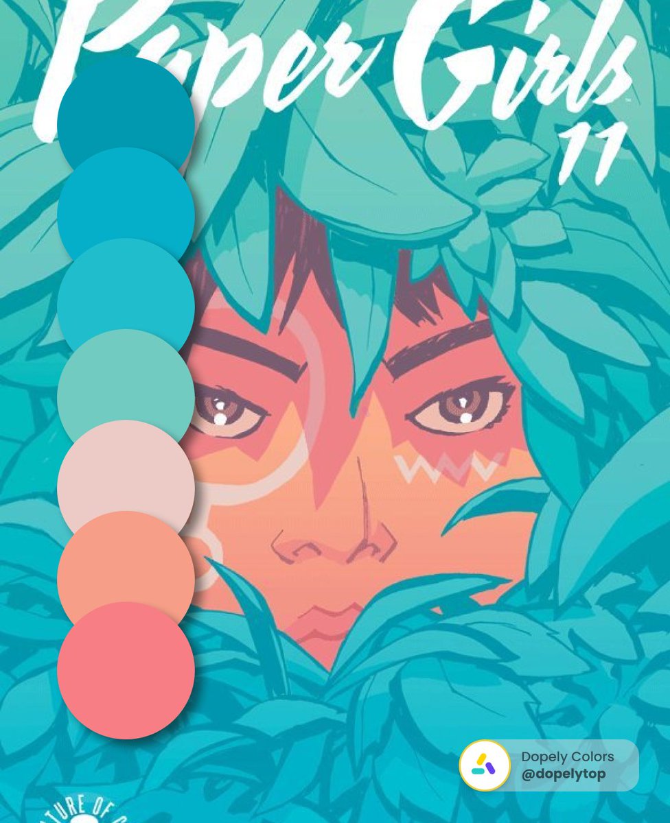 Dopelytop's tweet photo. Here's a glimpse of @cliffchiang's color schemes, so vibrant!
#Imageday #artoftheday #DopelyColors #inspirational #colorpalette https://t.co/D1HzVmxRll
