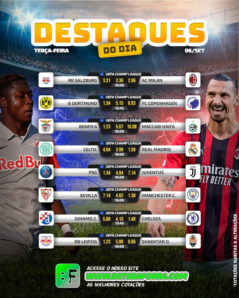 BetsdaForra's tweet photo. Finalmente a champions voltou. Ja tava passando da hora.
Vem forrar no https://t.co/HeYc2dSbjO https://t.co/nU3GdsUF9E