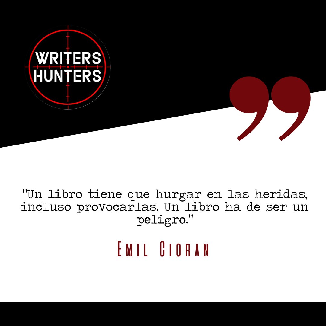 WritersHunters's tweet photo. #FrasesDeAutores
⁣Emil Cioran fue un escritor y filósofo pesimista de origen rumano. La mayoría de sus obras se publicaron en lengua francesa, debido a que Cioran vivió la mayor parte de su vida en París.⁣
⁣ https://t.co/sm45tUZBj1