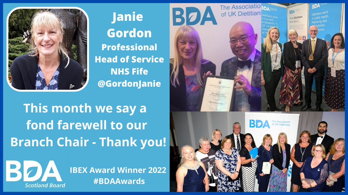 On behalf of the <a href="/BDA_Scotland/">BDA Scotland Board</a> board we would like to say a huge thank you🙏to <a href="/GordonJanie/">Janie Gordon. Views expressed are my own</a> for being an amazing board chair and wish you all the best for future 😀