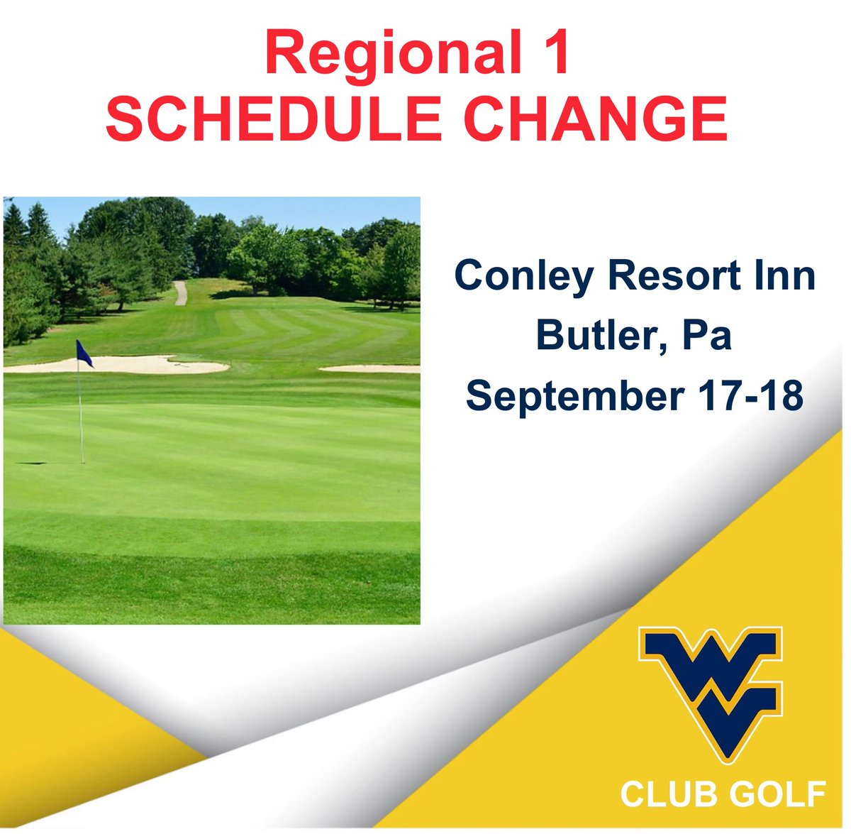 West Virginia University Club Golf Team tweet media