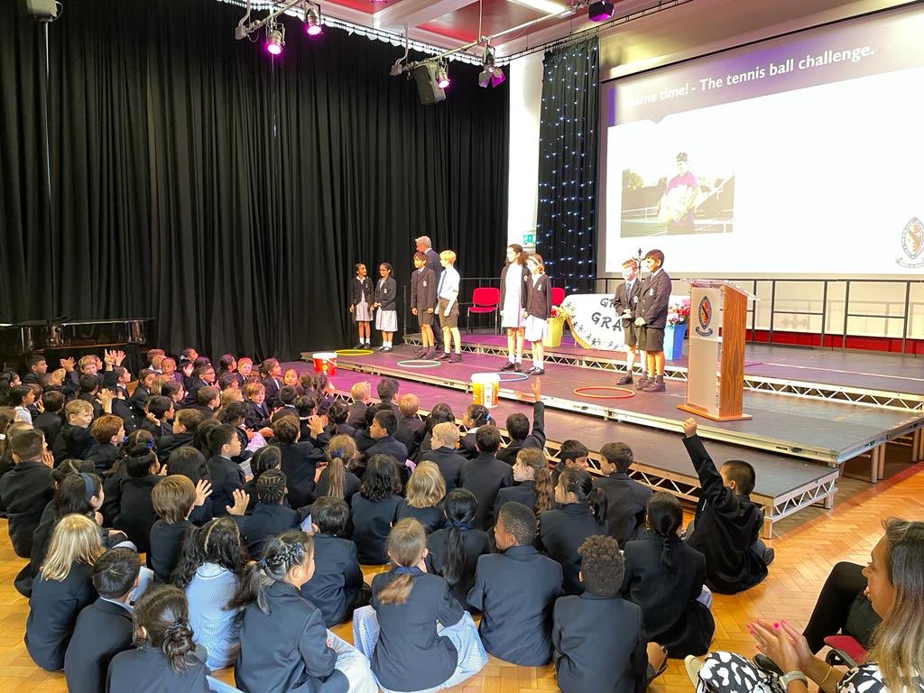 BCSHead_'s tweet photo. Great to be back! Lovely assembly on our school values. Individually strong, unbreakable as one! @bcsbirmingham⁩ #happy #family #newschoolyear https://t.co/T4Avpp805n