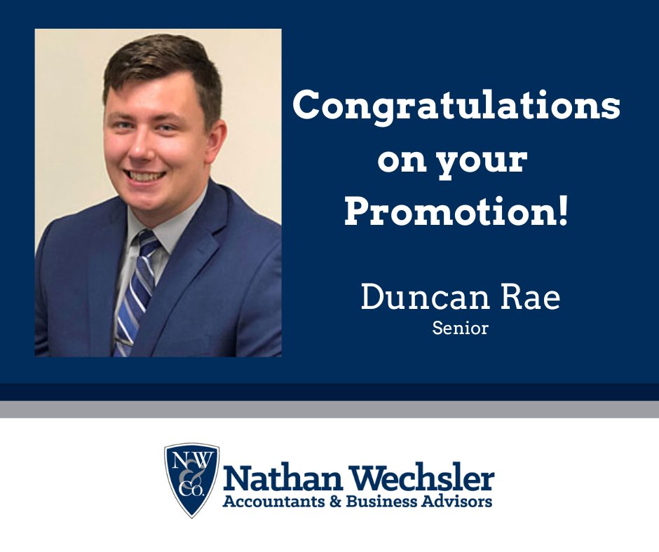 nathan_wechsler's tweet photo. Congratulations Duncan! Nathan Wechsler Announces New Promotion. https://t.co/0FcHceJrng https://t.co/oTiDPEDwbM