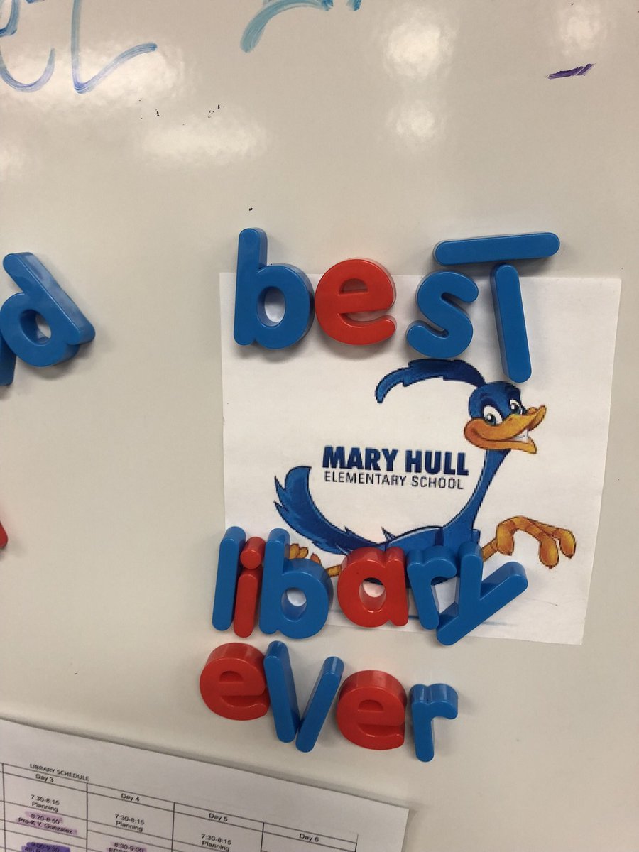 Mary Hull Library tweet media