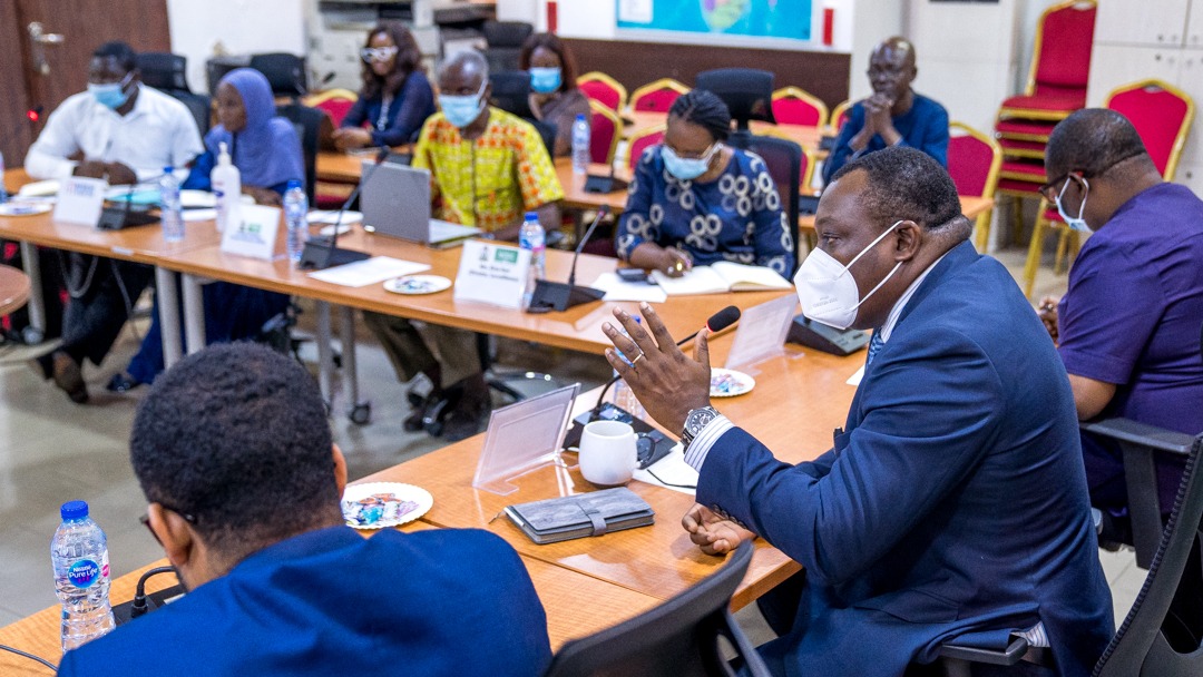 NCDCgov's tweet photo. #TodayInNCDC

DG @IfedayoTiffy received the @EPHIEthiopia Deputy DG @AschalewAbayneh &amp; his team on an experience-sharing visit to the NCDC

These visits are vital to gain insights &amp; learn approaches to tackling emerging &amp; re-emerging infectious diseases within the African context https://t.co/6LYwnpmJGm