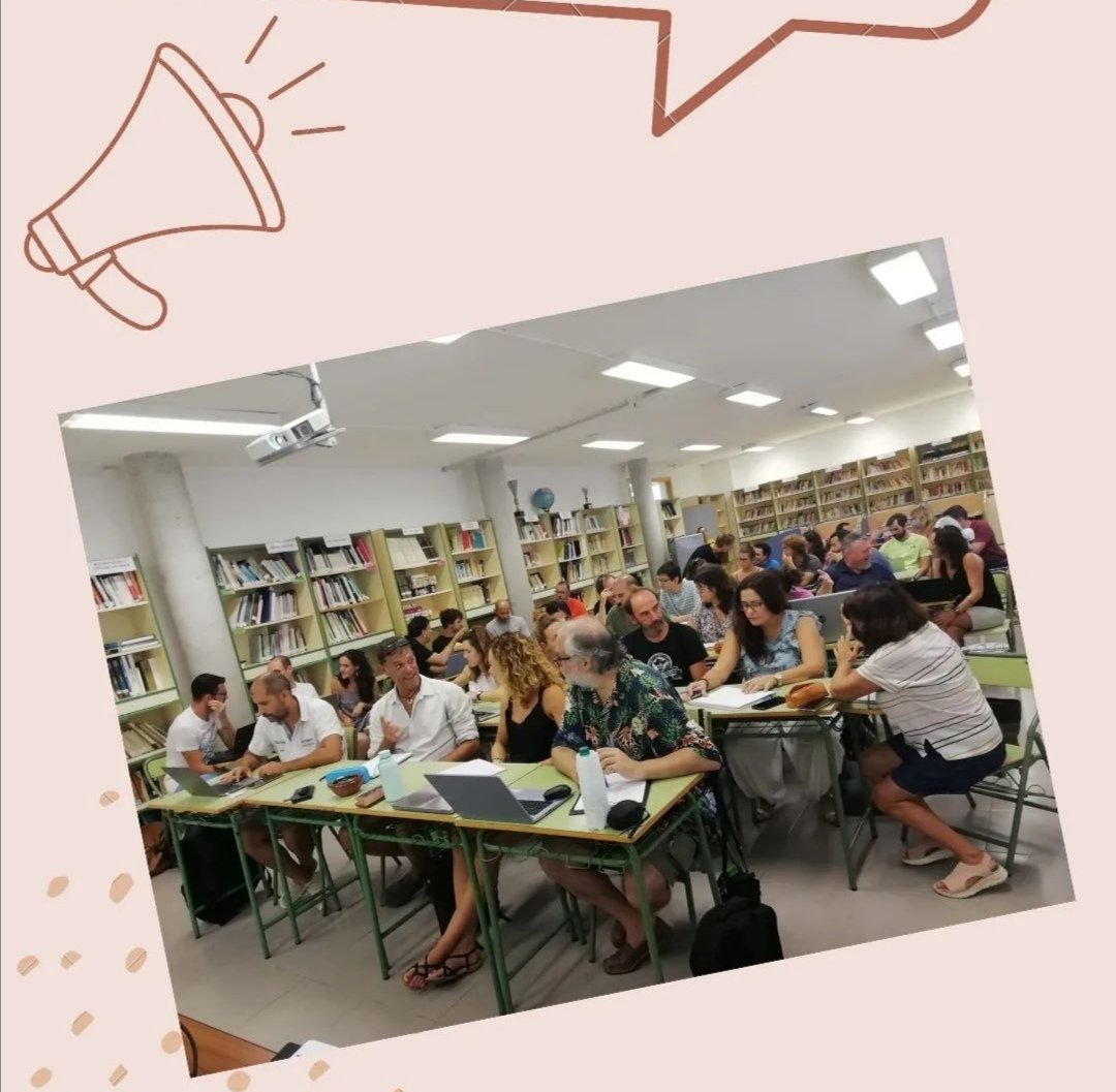 CepFormentera's tweet photo. Iniciem la formació en centre sobre situacions d'aprenentatge a l'ES Marc Ferrer @CepFormentera https://t.co/unR9iwJToH