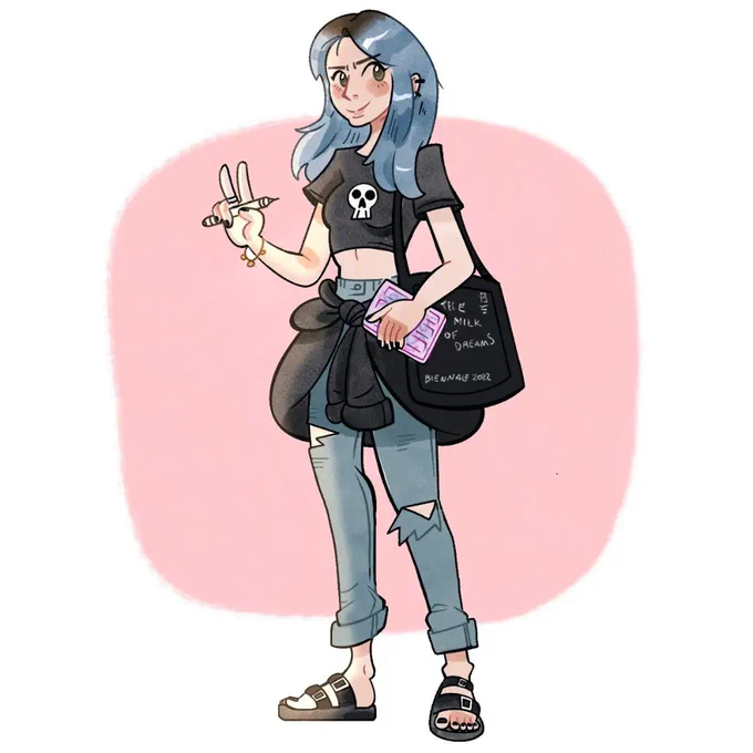 Did an art colab with another fellow artist @/antoniozoppini on ig!It was fun af 