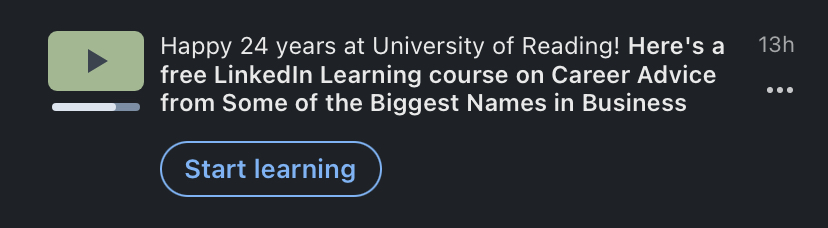 gerryleonidas's tweet photo. Is LinkedIn suggesting I should not aim for 25? https://t.co/bEKoDifN8N