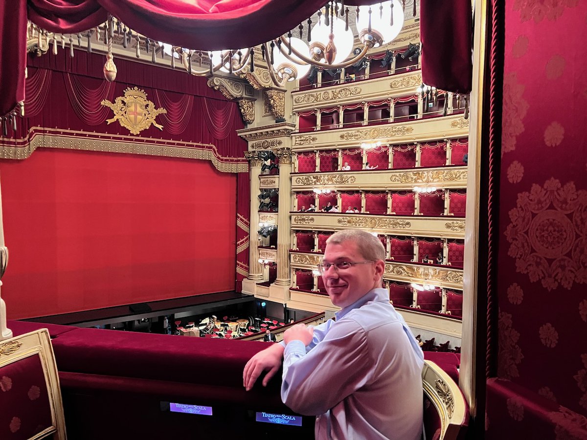andrewaclement's tweet photo. #TRLT A1 Going to a performance at @teatroallascala lives up to its hype as the world's greatest opera house. Paid for the best tickets. Not sorry. #opera #operafan #iconic #Italy #Milano https://t.co/FCfswOV2QM