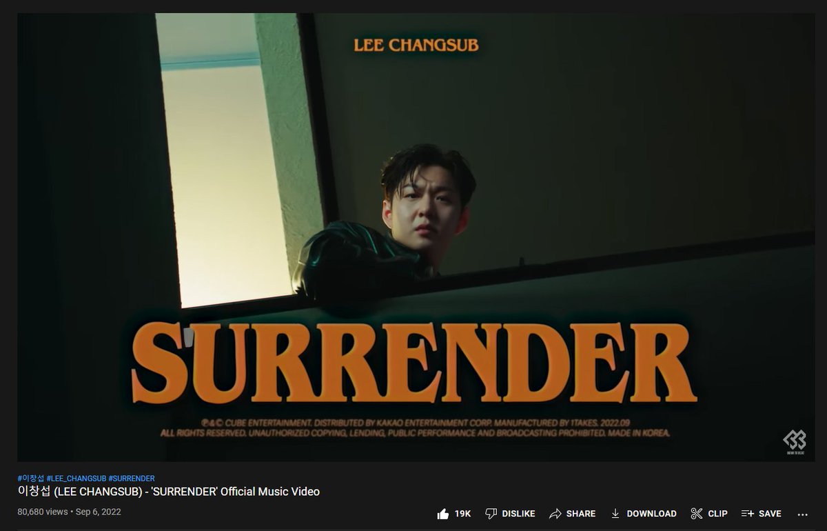yookellele's tweet photo. tapping out at 80k!! fighting~

#이창섭 #LEE_CHANGSUB
#reissue_001_SURRENDER
#SURRENDER https://t.co/XoU3DRFKoj
