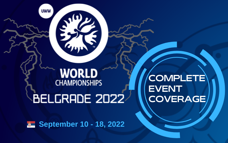USAWrestling's tweet photo. 2022 #WrestleBelgrade World Championships Special Section

📝: https://t.co/KfEvSAIOoX https://t.co/JvYsxUTY6S