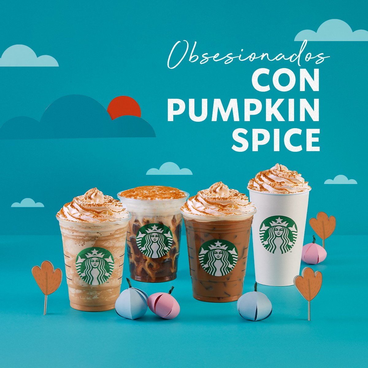 starbucksperu's tweet photo. ¡OBSESIONADOS CON PUMPKIN SPICE!🍂🤭

Unos cuantos sorbos de este delicioso Latte con calabaza, canela, nuez y clavos es todo lo que hace falta para que se vuelva tu bebida favorita de la temporada💚
Pide tus favoritos en 👉https://t.co/gTMbwf9zUH https://t.co/YKEGtOzAEP