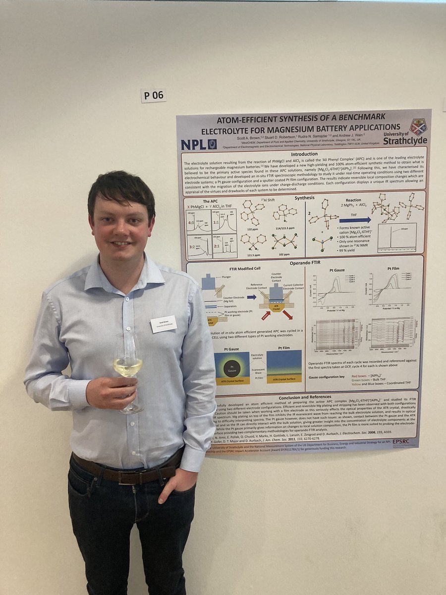 SDRobertsonChem's tweet photo. Scott representing the group and  @StrathChem in Ulm! https://t.co/CRVG1RxEgq