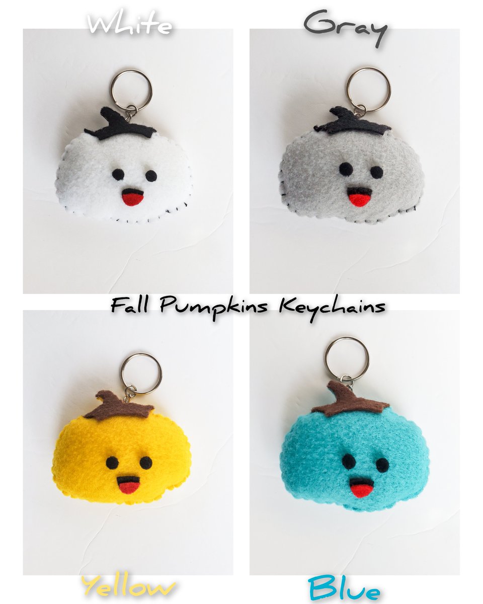 MinimalAbstrac1's tweet photo. New! Fall Pumpkin Felt Keychains 🍁
#etsy #etsyshop #Handmade #HandmadeFelt #womanowned #womaninbizhour #gift #giftideas #falliscoming #Autumnvibes #Autumn2022 #pumpkins #keychains #TuesdayFeeling 
https://t.co/sG1tmeV7M8 https://t.co/QLlokQ7aZR