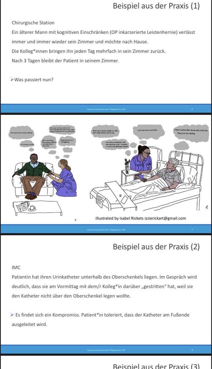 Very exciting to see my work being used in Germany for nursing seminars. 

“The presentation aims to give an impuls about professional nursing, followed by a discussion how we nurses can make our work visible”. - Elke Keinath

#nursing #illustration #educate #nhs