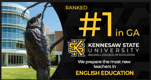 KennesawEnglish's tweet photo. Congrats to our colleagues on preparing the most new English education teachers in Georgia for FY21!
#ksu @kennesawstate @kennesawstateuniversity #englished https://t.co/aJ7YngbSlr
