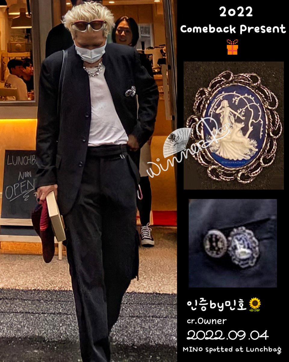 winner2rap's tweet photo. 정말 고마워요~ 우니 Artist Ohnim!!🎨🥺 우리 Handsome man!!!🖤 🤍 @official_mino_
-인증by민호 04.09.2022🧡🌻-
2022 Comeback Present🎁
#WINNER #위너 #HKIC #Winner2rap
@yginnercircle #WINNERSTYLE #MINOFASHION #SONGMINHO #송민호 #MINO #미노 @yg_winnercity #OHNIM https://t.co/33fKvzulMf