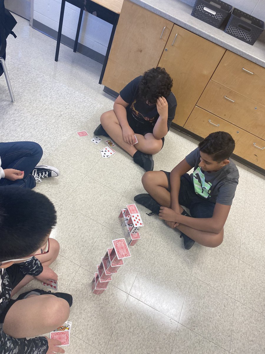 Team building activities with my 8’s!