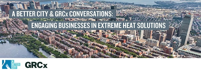 TOMORROW: A Conversation on Engaging Businesses in Extreme Heat Solutions
Please join from 12-1:30 PM EDT to learn about the City of Boston’s Heat Plan for addressing increased temps. and #ExtremeHeat events anticipated due to #ClimateChange.
Zoom Link ➡️ bit.ly/3BhPQUc