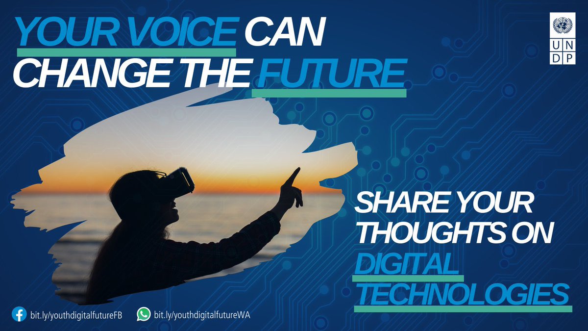 riadmeddeb's tweet photo. Calling all #youths from small island states! 📢🏝(#SIDS)
We want to know your hopes &amp; dreams about #digital📱 Tell us your thoughts &amp; get access to a free digital training course! 🧑🏼‍🏫 Share your thoughts on Facebook: https://t.co/vaJ8S5q5SX
or on WhatsApp: https://t.co/HHAMNR5pWT https://t.co/UTlUf3oZry