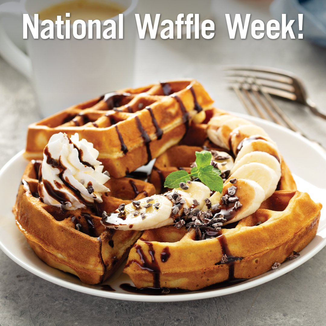 It's #NationalWaffleWeek! So don't waffle around...shop everything you need for a delicious waffle breakfast, lunch, or dinner! 

Shop now: bit.ly/3KOKjb5