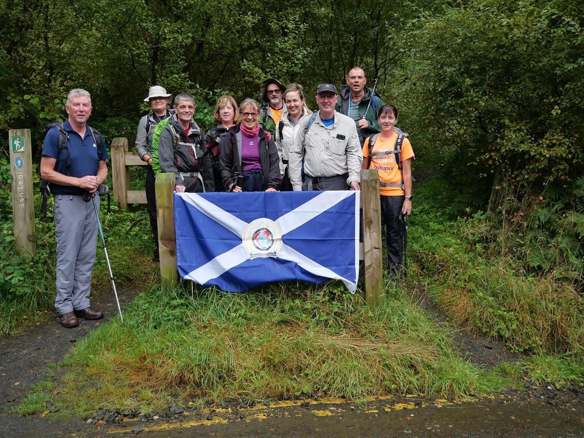 IpaHiking's tweet photo. Day 1 of 3 of hiking in Scotland where our group hiked Ben Leck (879m), just over 8miles. A big thanks to Andy Wright from IPA Scotland for guiding the group. #ipahikingclub #ontour #ipascotland #ipaireland #hiking #hikingadventures #scotland #benleck https://t.co/iAZOpMITW3