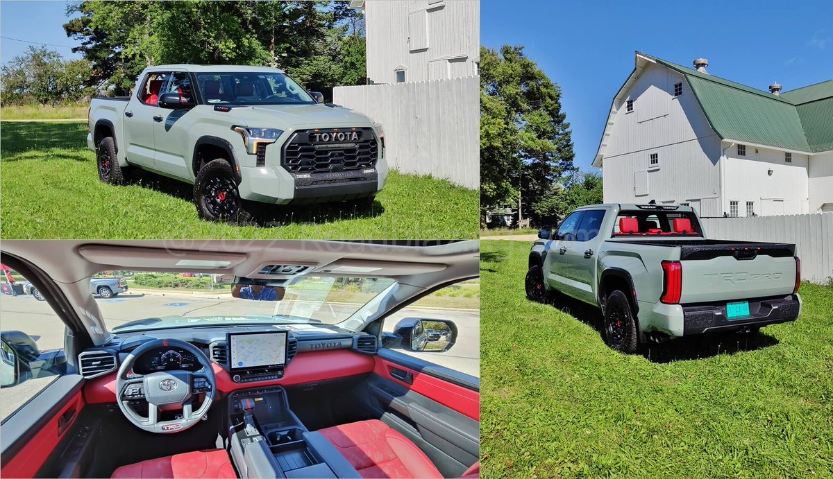 GStratonDHS's tweet photo. FIRST DRIVE: Should Ford F-150 Raptor worry about #iForceMax hybrid 2022 @Toyota Tundra TRD Pro w/ +14% torque = 583 lb-ft, -9% lbs. per torque, +72% towing capacity, +12% fuel economy, indie rear suspension?? #TundraTRDPro #ToyotaTundra #F150Raptor https://t.co/X6yTF3dPpK https://t.co/JNMwqjSqJT