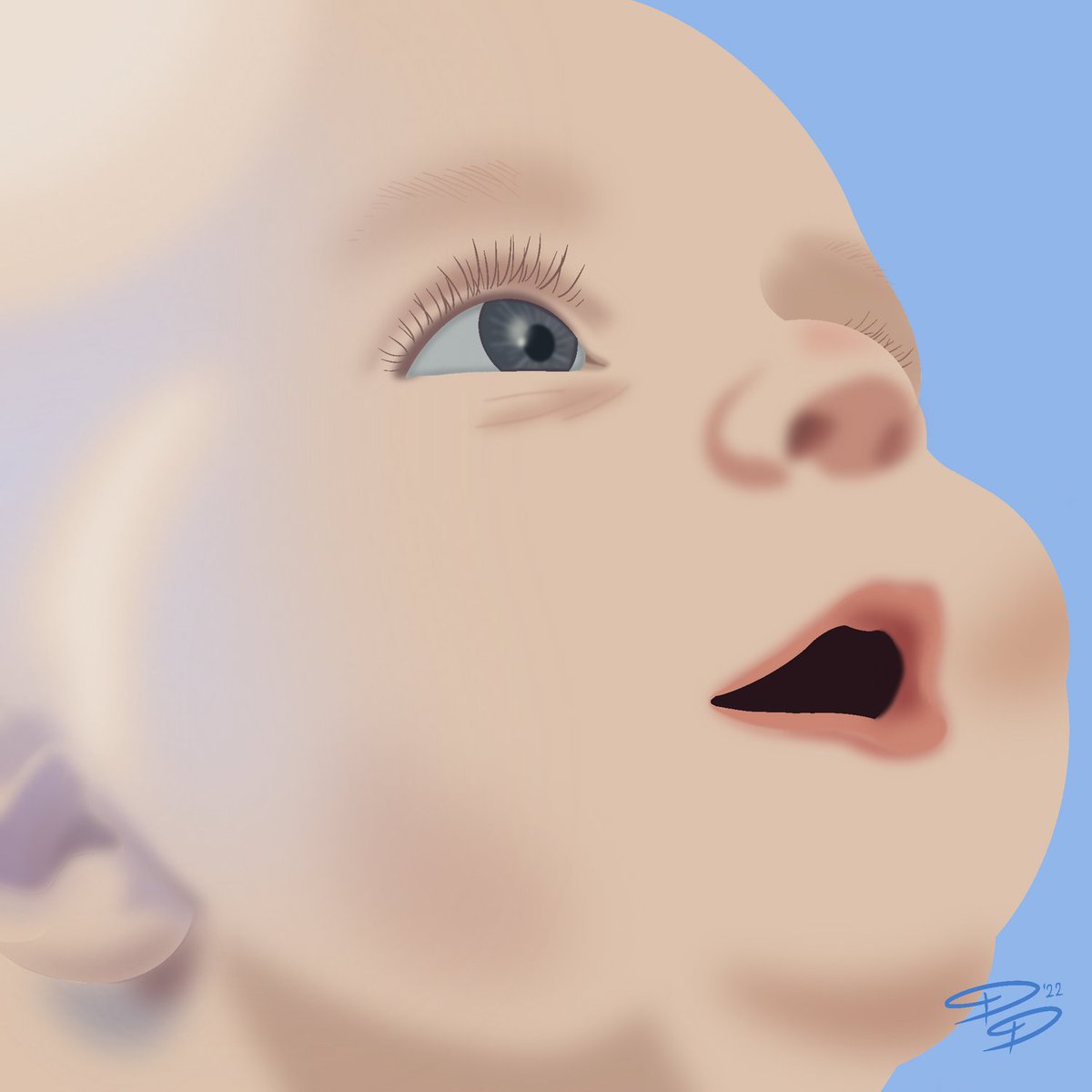 doodle_dust's tweet photo. Digital Portrait of my adorable nephew. Nothing makes me happier than a seeing his beautiful smile.

#myart #portrait #digitalart #procreate #nephew #baby #illustration #artist #artsy #beautiful https://t.co/uLLQkcU3fK