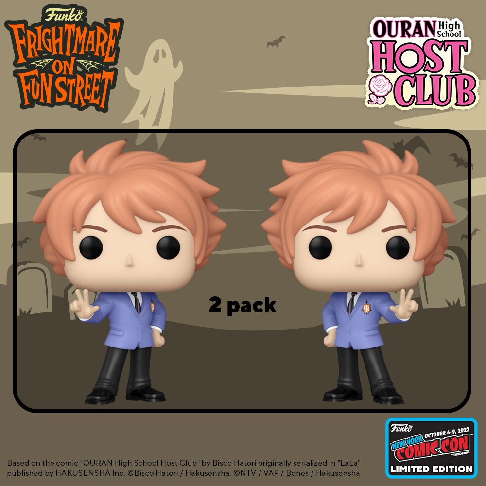 Kaoru Hitachiin and Hikaru Hitachiin Funko Pop Anime Ouran Highschool Host Club - luderlife.com