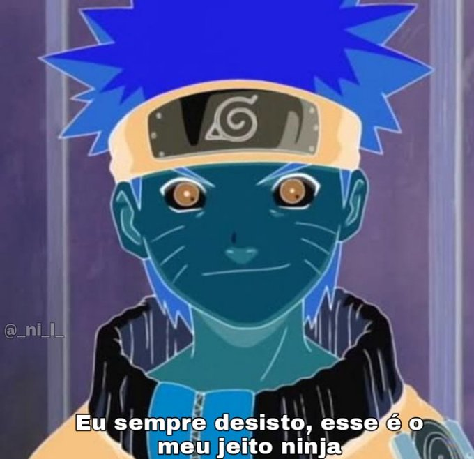 legadodekonoha's tweet photo. Hoje eu tô só o Naruto negativo https://t.co/LigD13MLrT