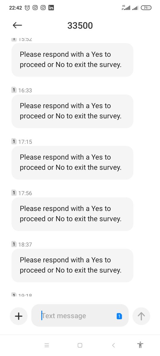 MapongaAshley's tweet photo. @econet_support ndibvisireiwo izvi ndapota, i keep getting these even after i said no https://t.co/WiLmTENrMg