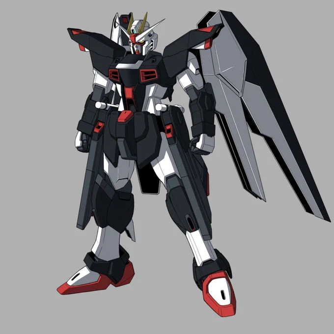 プロトタイプガンダム色のフリーダム 