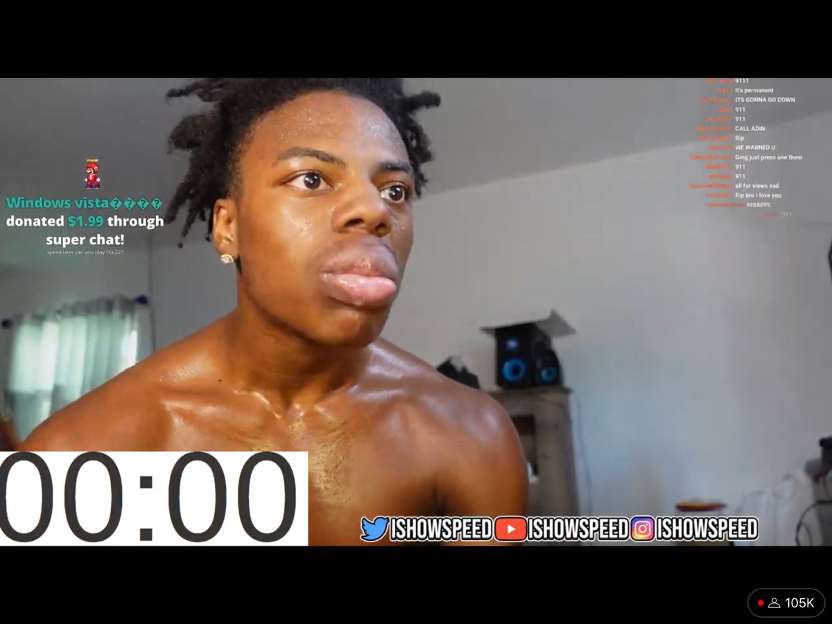 RXJtakesOnLife's tweet photo. iShowSpeed is fkinn crazy ,man tried the technique to increase his lip size and this happened 💀
#ishowspeed #speed #dramalert @DramaAlert @ishowspeedsui #meme #funny #laugh #ChampionsLeague #แบนลีน่าจัง #SHUTDOWN #captaincy #RohitSharma #Cyberpunk2077 #CricketTwitter https://t.co/v9dSBMAepA