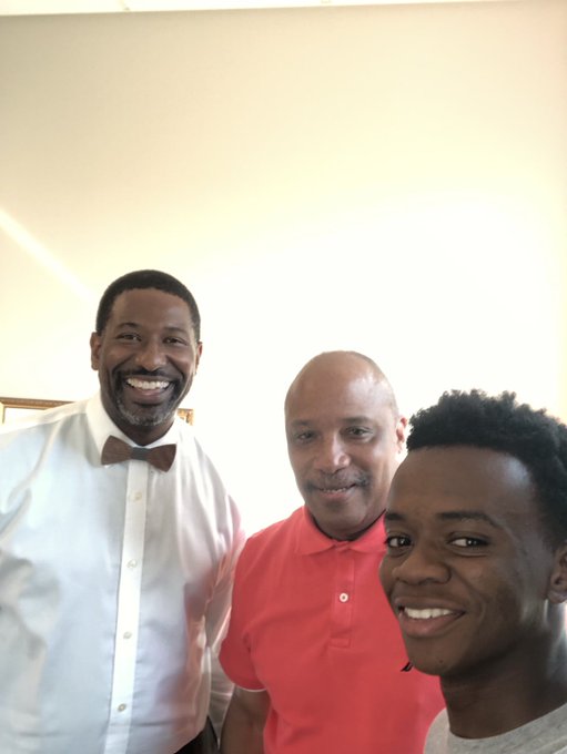 Outstanding day Wed August 31 visiting #NewOrleans - had a chance to catch up with Dr. Dorian Williams, Dean, Dillard University College of Business <a href="/DillardU_COB/">Dillard University College of Business</a> &amp; Jaylon Moore, Rising Sophomore at Dillard University <a href="/du1869/">Dillard University</a> | Financial Economics Major #hbcu #hbcus #hbcutour