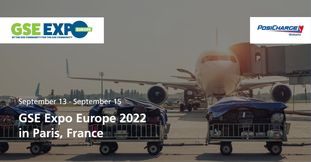 PosiCharge's tweet photo. Visit us next week at the GSE Expo Europe at Paris le Bourget in Paris, France. Find us at Booth #C15 to learn more about our Smart Fast Charging Systems for Electric Airport Ground Support Equipment: https://t.co/sAZwBWAoMs

#GSEexpoeurope #PosiCharge #AirportGroundSupport https://t.co/9IbZdfRV3u