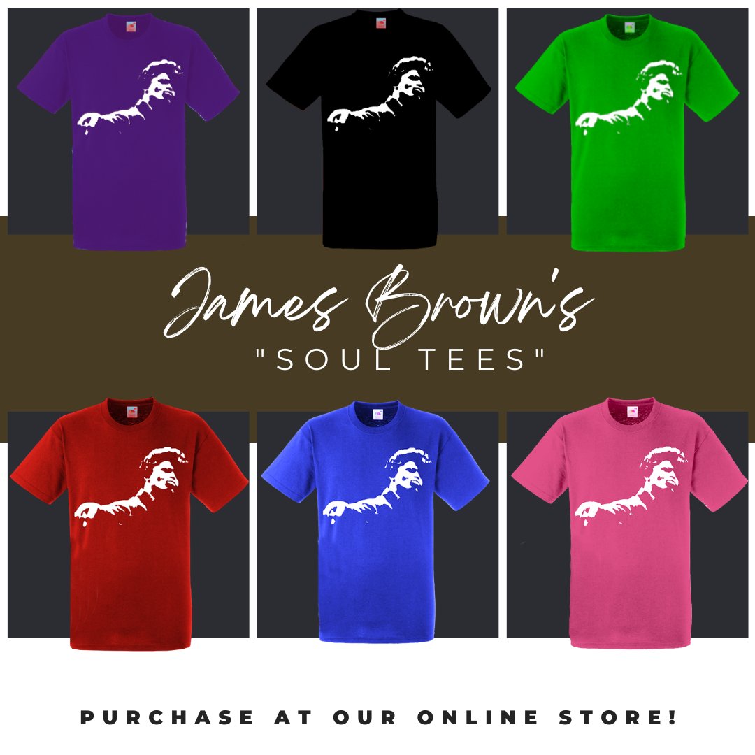 JamesBrownFF's tweet photo. Get these colorful soul tees to celebrate the day! https://t.co/xP58rYhypG
#JamesBrown #SoulTees #JBSoulShirt #SoulShirt https://t.co/HzqECc2ia2