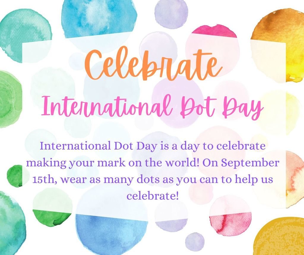 npewildcats's tweet photo. NPE will celebrate Dot Day on September 15th!  Join us by wearing as many dots as you can.  Look for Dot Gram forms going home this week.  Proceeds will support our NPE Arts Program. https://t.co/W3wMRpU8nj